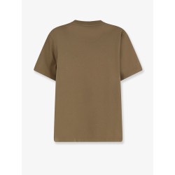 Cotton T-shirt with front logo