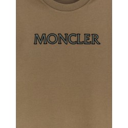 Cotton T-shirt with front logo