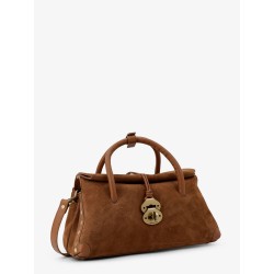 Dotta suede crossbody bag