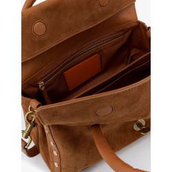Dotta suede crossbody bag