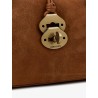 Dotta suede crossbody bag