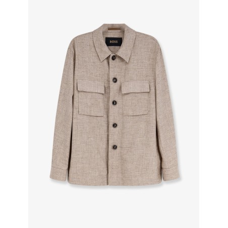 Corvin virgin wool, silk and linen jacket