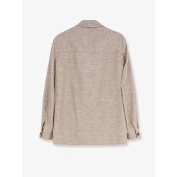 Corvin virgin wool, silk and linen jacket