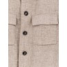 Corvin virgin wool, silk and linen jacket