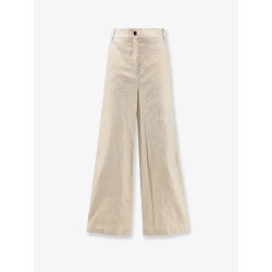 Ivy linen trousers with embroidery