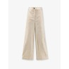 Ivy linen trousers with embroidery