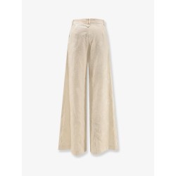 Ivy linen trousers with embroidery