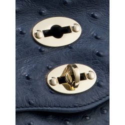 Postina Cactus leather crossbody bag