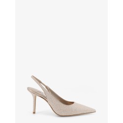 Love décolleté with all-over glitter effect