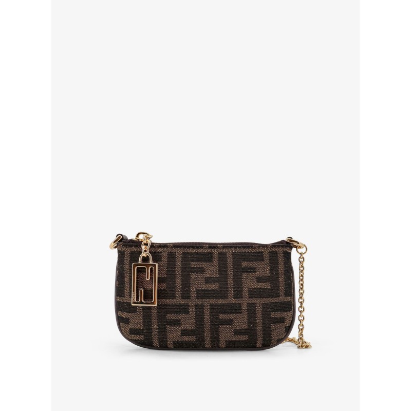 FF fabric coin purse