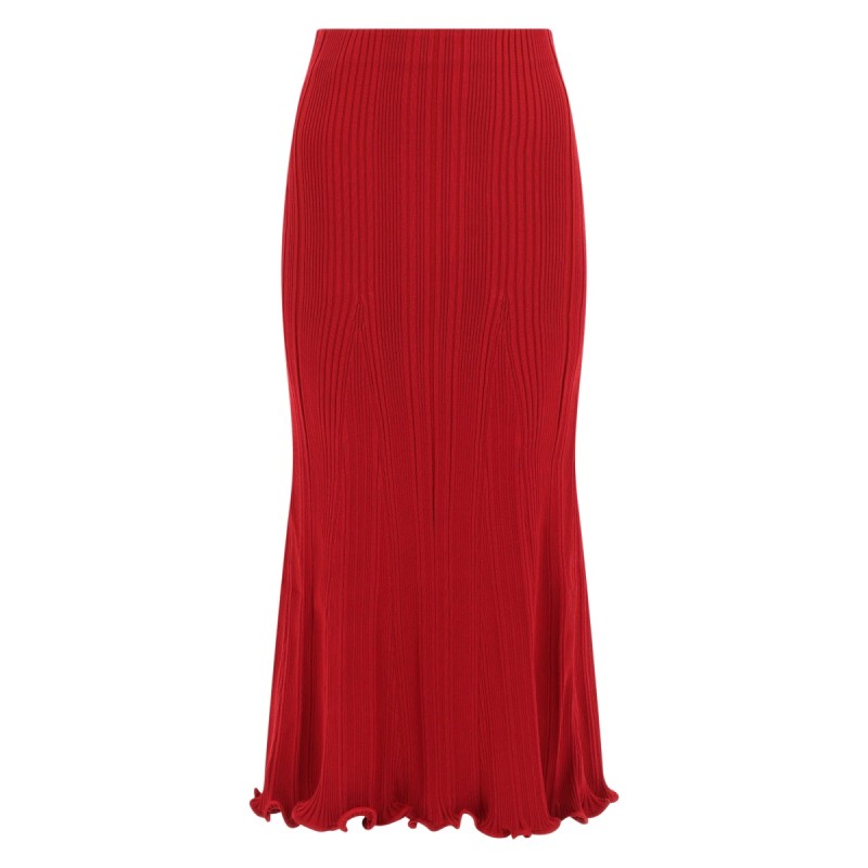 VISCOSE MIDI SKIRT