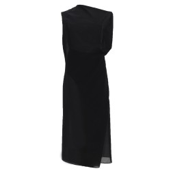 "LA ROBE DRAP" MIDI DRESS