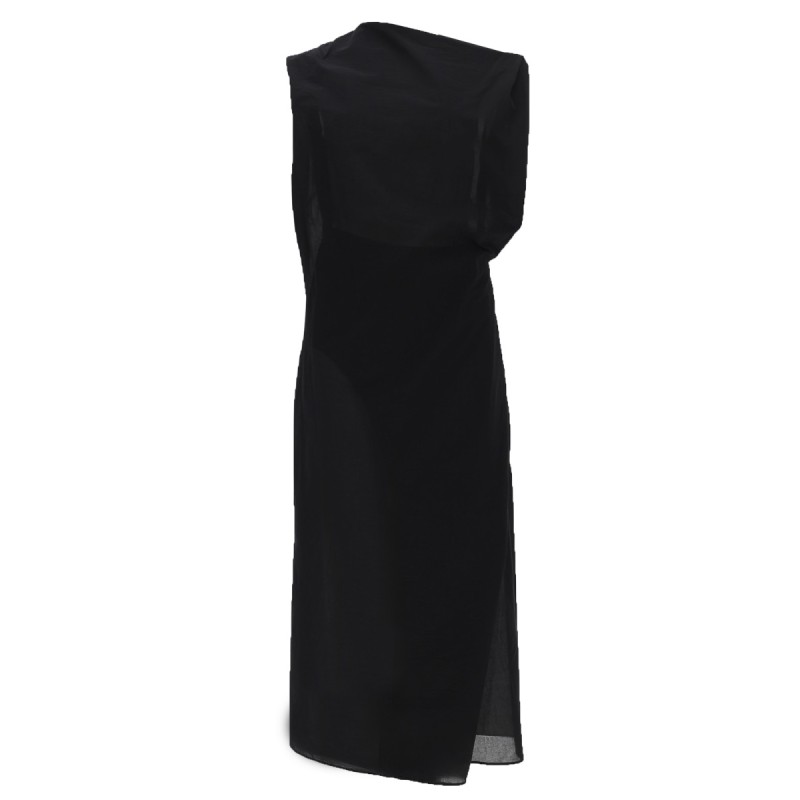 "LA ROBE DRAP" MIDI DRESS