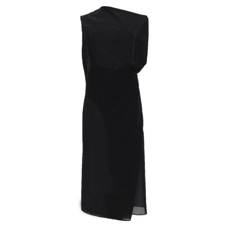 "LA ROBE DRAP" MIDI DRESS