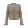 CARDIGAN WITH JEWEL BUTTONS