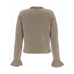 CARDIGAN WITH JEWEL BUTTONS