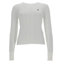 CABLE KNIT WITH LOGO