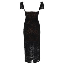 LACE MIDI DRESS