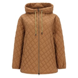 QUILTED JACKET WITH HOOD