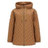 QUILTED JACKET WITH HOOD