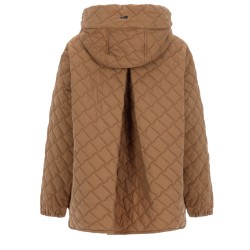 QUILTED JACKET WITH HOOD