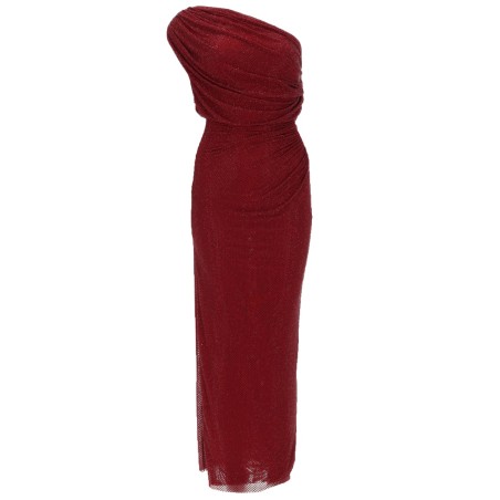 MIDI DRESS WITH RHINESTONES