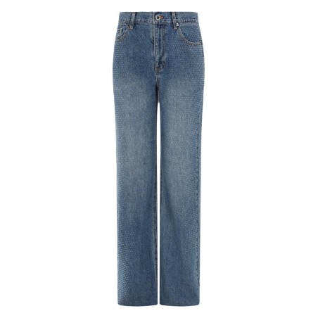 JEANS WITH RHINESTONES