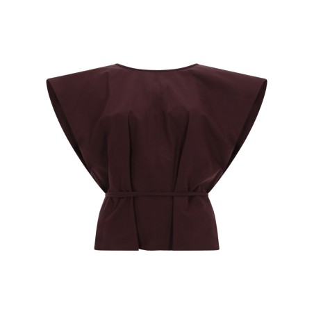 SLEEVELESS TOP WITH BELT