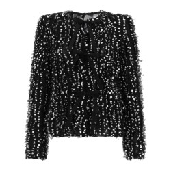 JACKET WITH "POLKA DOTS" EMBROIDERY