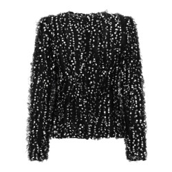 JACKET WITH "POLKA DOTS" EMBROIDERY