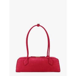 Teckel Medium suede shoulder bag