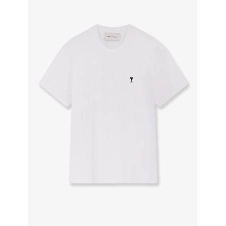 Cotton t-shirt with contrasting embroidery