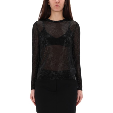 TOP WITH RHINESTONES