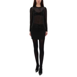 TOP WITH RHINESTONES