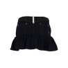 DENIM MINISKIRT WITH BELT