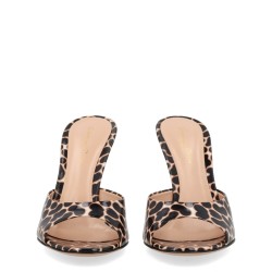 "SOFIA" MULE WITH HEEL