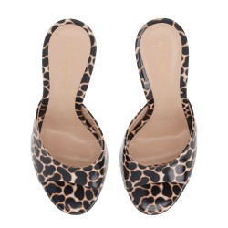 "SOFIA" MULE WITH HEEL