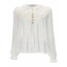 GEORGETTE BLOUSE WITH RUFFLES