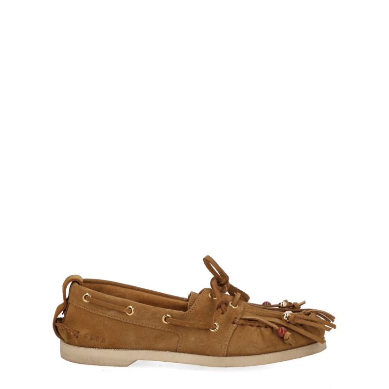 MOCCASIN "CRUISE" WITH BANGS