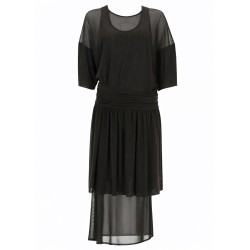 DOUBLE LAYER DRESS