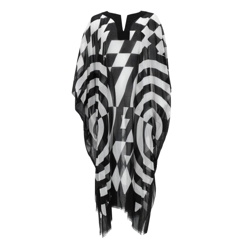 CAFTAN WITH PRINT