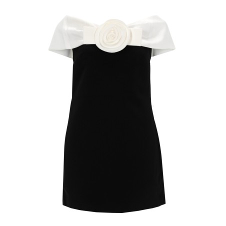 MINI DRESS WITH FLOWER DETAIL