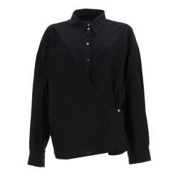 "STRAIGHT COLLAR TWISTED" SHIRT