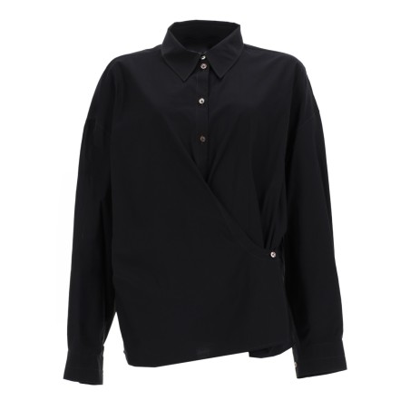 "STRAIGHT COLLAR TWISTED" SHIRT