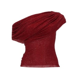 ASYMMETRICAL TOP WITH RHINESTONES