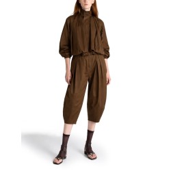 PLEATED BOMBER JACKET