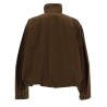 PLEATED BOMBER JACKET
