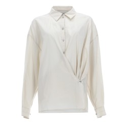 "STRAIGHT COLLAR TWISTED" SHIRT