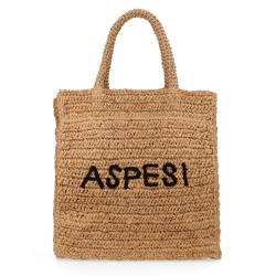 SHOPPER BAG WITH EMBROIDERY