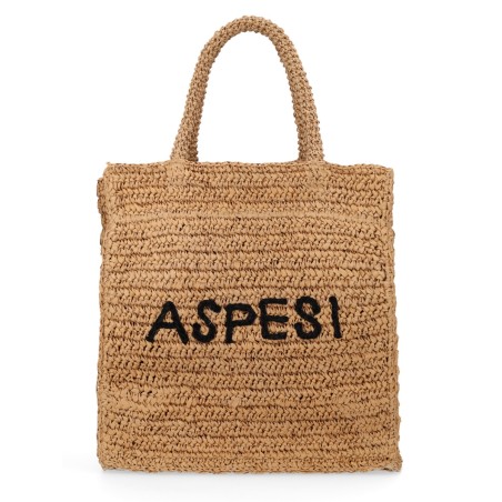 SHOPPER BAG WITH EMBROIDERY